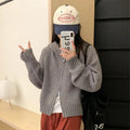 Chic Double-Zip Short Cardigan Sweater