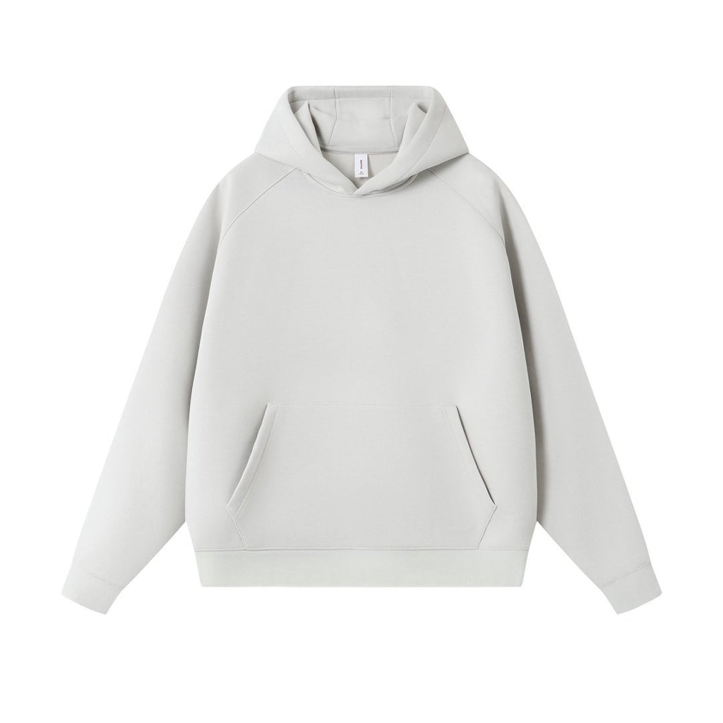 Loose hooded sweatshirt