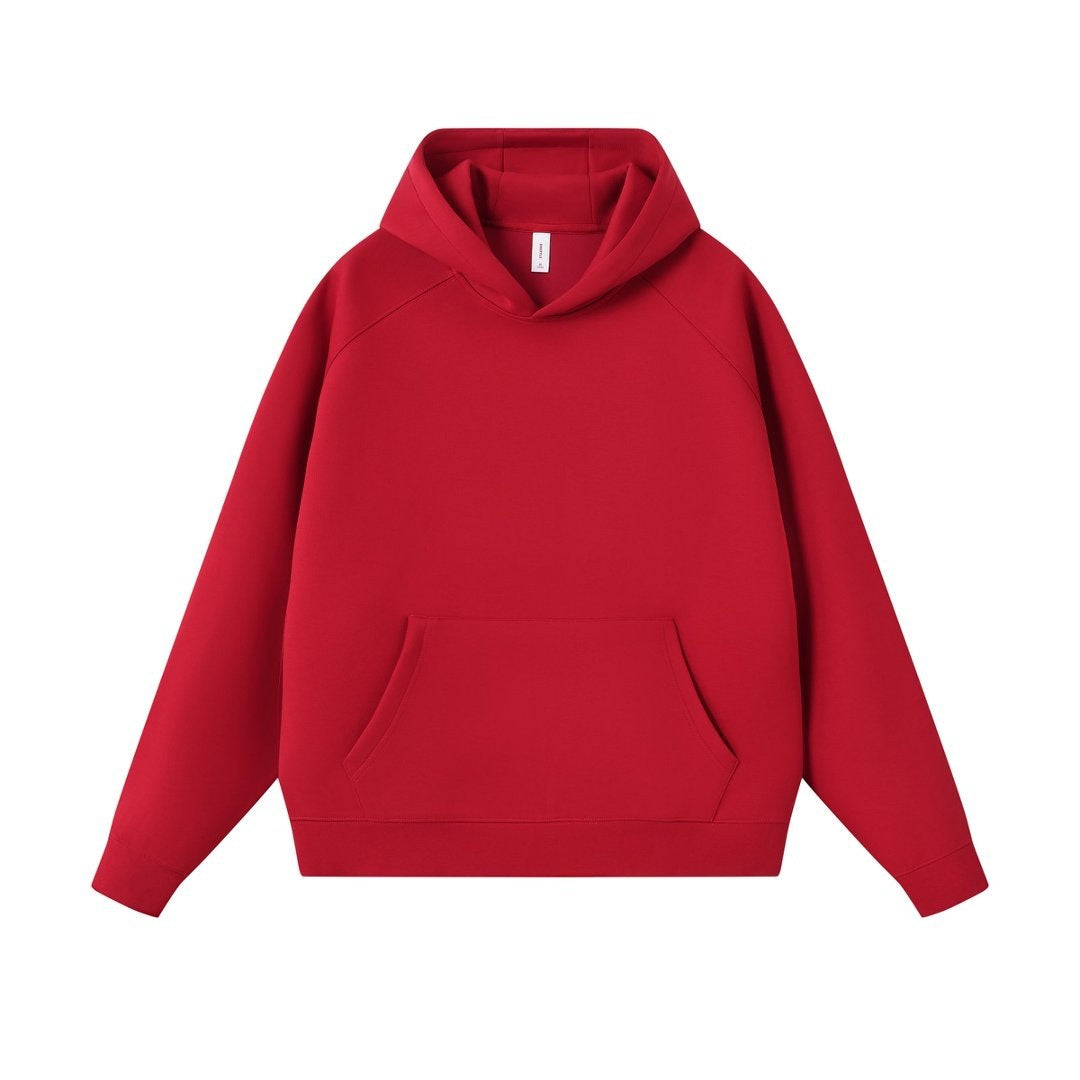 Loose hooded sweatshirt