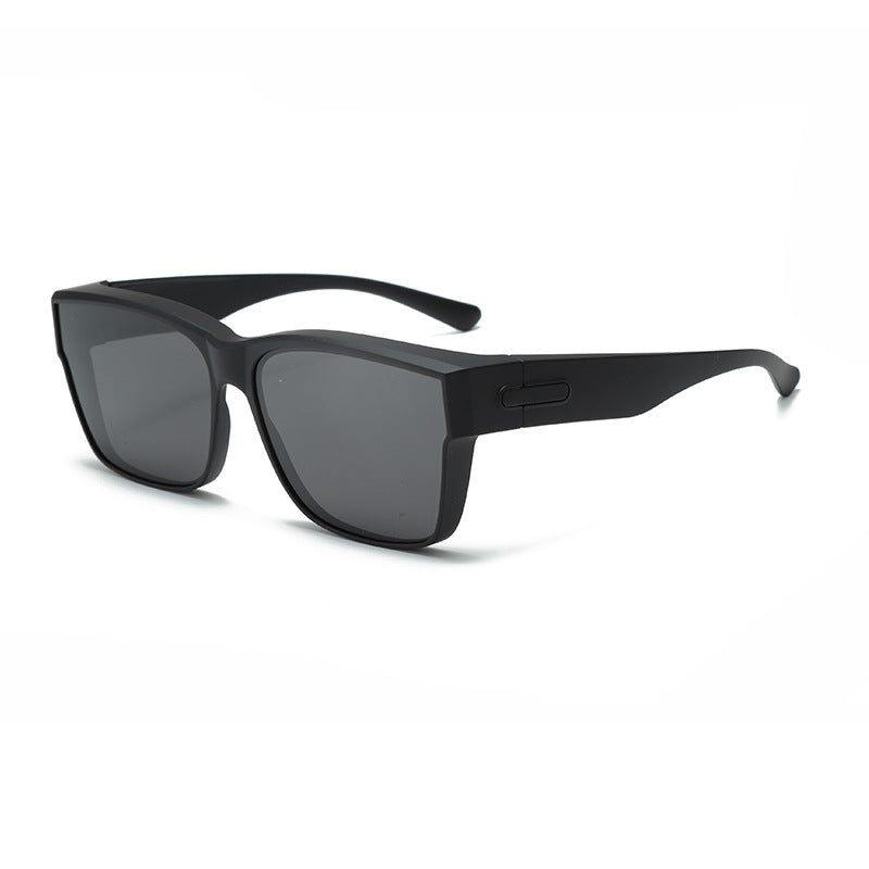 Outdoor driving sunglasses one lens dual-use glasses