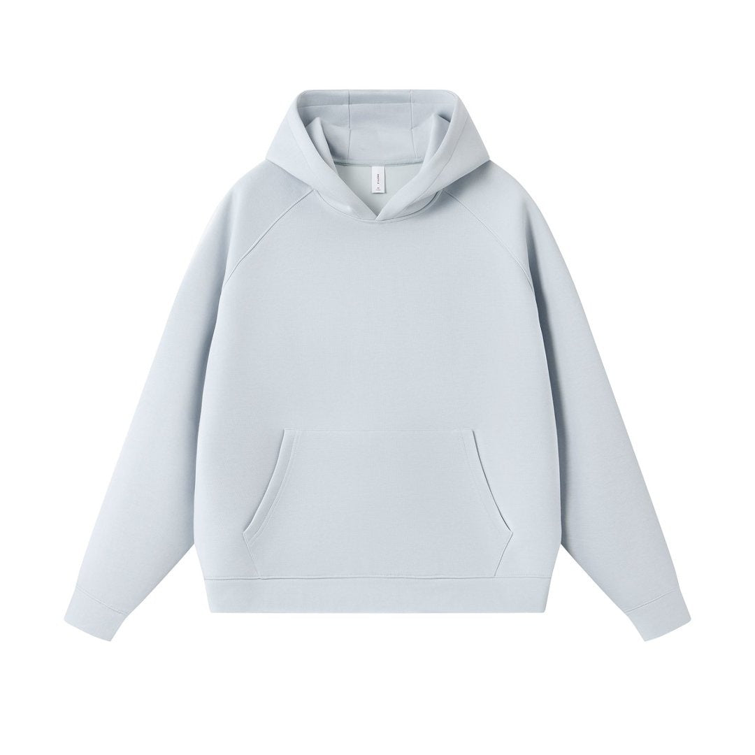 Loose hooded sweatshirt