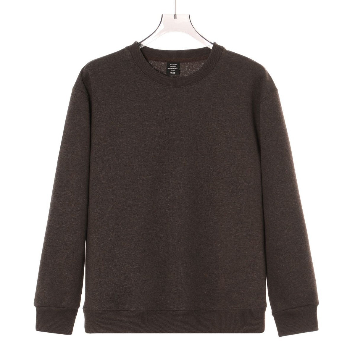 Loose round neck long sleeved sweatshirt for men
